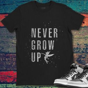 Peter Pan Tinker Bell Never Grow Up Sparkle Disney Unisex Gift T-Shirt